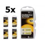 Duracell - Duracell ActivAir 10MF Hg 0% 1.45V 100mAhHearing Aid Battery - Hearing batteries - BS263-CB