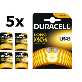 Duracell - Duracell G12 / LR43 / 186 battery - Button cells - BS268-CB