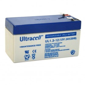 Ultracell - Ultracell VRLA / Lead Battery UL 12v 1300mAh UL1.3-12 - Battery Lead-acid  - BS286