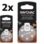 Rayovac - Rayovac Acoustic HA312 / 312 / PR41 / ZL3 180mAh 1.4V Hearing Aid Battery - Hearing batteries - BS081-CB