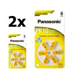 Panasonic - Panasonic 10 MF Hearing Aid Battery - Hearing batteries - BL251-CB