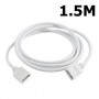 Oem - RGB 4-Pin 10mm LED Female-Female connector Extension Cable - LED connectors - LSCC16-CB