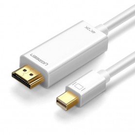 UGREEN - Mini Dislayport DP Male to HDMI Male cable 4K*2K - Displayport and DVI cables - UG410-CB