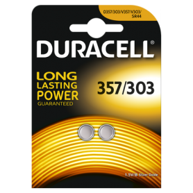 Battery Duracell 357-303 /G13 / SR44W 1.5V