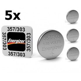 Energizer - Battery Energizer 357-303 /G13 / SR44W 1.5V - Button cells - BS309-CB