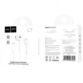 HOCO - HOCO Earphones IPHONE 7/8 lightning bluetooth L7 - Headsets and accessories - H60737