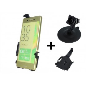 Haicom, Haicom phone holder for Sony Xperia X Periformance, Car dashboard phone holder, HI016-SET-CB