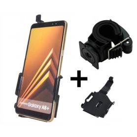 Haicom, Haicom phone holder for Samsung Galaxy A8 Plus HI-513, Bicycle phone holder, HI062-SET-CB