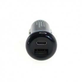 OTB, Dual USB car charger adapter (USB-C + USB-A)- USB-PD 2-PORT 30W, Auto charger, ON6267