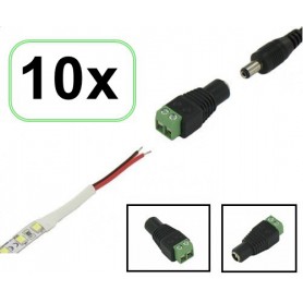 Oem - DC Out Female Socket to Wire Connector - LED connectors - AL488-CB