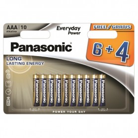 Panasonic, Panasonic Alkaline Everyday Power LR03/AAA, Size AAA, BS360-CB