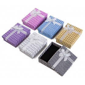 Oem - 12 pieces gift jewelry luxury packaging boxes 9.5x6.5x2.8cm - Display and Packaging - TB008-CB