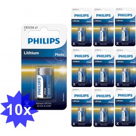 PHILIPS - Philips CR123 Lithium Photo 3V 1500mAh - Other formats - BS364-CB