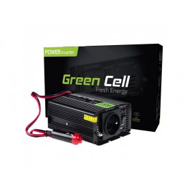 Green Cell, 300W DC 12V to AC 230V with USB Current Inverter Converter, Battery inverters, GC005