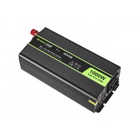 Green Cell - 2000W DC 12V to AC 230V with USB Current Inverter Converter - Pure/Full Sine Wave - Battery inverters - GC008