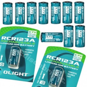 OLIGHT - Olight RCR123A 650mAh 3.7V Rechargeable battery - Other formats - NK372-CB