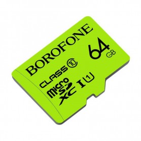 BOROFONE, BOROFONE TF high speed memory card micro-SD SDXC Class 10, SD and USB Memory, H100774-CB