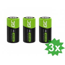 Green Cell - Green Cell CR123A 3V 1400mAh Lithium battery - Other formats - GC044-CB