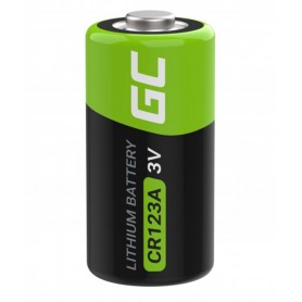 Green Cell - Green Cell CR123A 3V 1400mAh Lithium battery - Other formats - GC044-CB