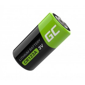 Green Cell, Green Cell CR123A 3V 1400mAh Lithium battery, Other formats, GC044-CB