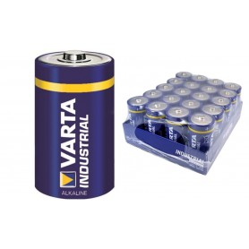 Varta, Varta Industrial D/LR20 Alkaline - 20 Pieces, Size C D 4.5V XL, BS383-CB