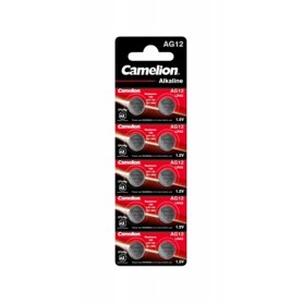 Camelion - Camelion 186A, LR43, AG12, D186, L1142, V12GA 1.5v Alkaline button cell battery - Button cells - BS403-CB