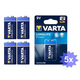 Varta - Varta Longlife Power 9V / E-Block / 6LP3146 Alkaline battery - Other formats - BS259-CB