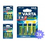 Varta - Varta Rechargable Battery AAA HR3 800mAh - Size AAA - ON1331-CB