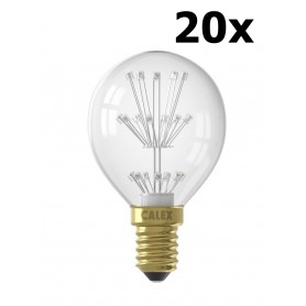 Calex - Pearl LED ball lamp E14 70lm 240V 1W 2100 K. - E14 LED - CA0194-CB