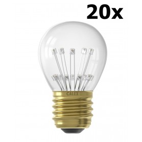 Calex - Pearl LED lamp E27 70lm 240V 1W 2100 K - E27 LED - CA0195-CB