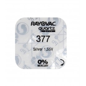 Rayovac - Rayovac 377/SR 626 SW/376/G4 Silver Oxide battery - Button cells - BL325-CB