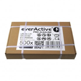EverActive - 500x everActive Pro Alkaline LR6 AA alkaline battery (industrial bulk carton) - Size AA - BL330