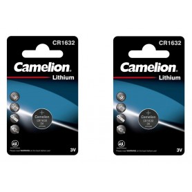 Camelion - Camelion CR1632 125mAh 3V Lithium battery - Button cells - BS229-CB