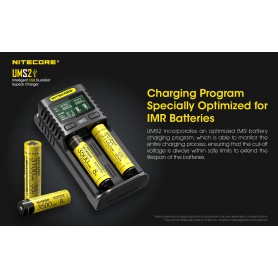 NITECORE, Nitecore UMS2 USB battery charger, Battery chargers, NK491