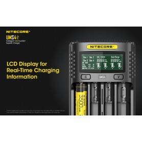 NITECORE, Nitecore UMS4 USB battery charger, Battery chargers, NK492