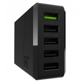 Green Cell - 52W 5xUSB ChargeSource 5 Ultra Charge and Smart Charge - Plugs and Adapters - GC090