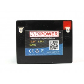 Enerpower - Enerpower 12V 4.8Ah - LiFePo4 (replacement of lead battery) - LiFePO4 battery - NK497