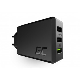 Green Cell, 30W 3xUSB ChargeSource 3 Ultra Charge and Smart Charge, Ac charger, GC094