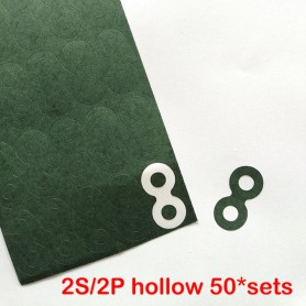 Oem, 18650 2S/2P Insulation paper Gasket Battery Pack Cell Insulating Glue Patch Insulation pads, Battery accessories, AL1097...