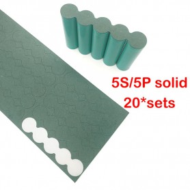 Oem, 18650 5S/5P Insulation paper Gasket Battery Pack Cell Insulating Glue Patch Insulation pads, Battery accessories, AL1097...