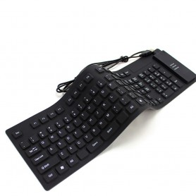 Oem - Full-Size Flexible USB or PS2 keyboard - Various computer accessories - YPM003-CB