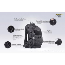 NITECORE, NITECORE Multifunctional BP20 Backpack, Various computer accessories, MF-BP20
