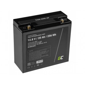 Green Cell - Green Cell LiFePO4 12.8V 20Ah battery for solar panels and campers - LiFePO4 battery - GC107-LPO20AH