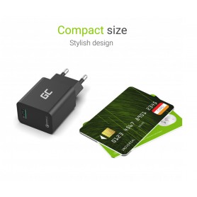 Green Cell, GREEN CELL USB QC3.0 18W PD 5V 2.4A USB Charger, Ac charger, GC131-CHAR06