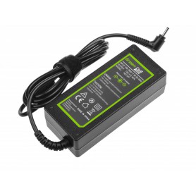 Green Cell, Green Cell PRO Charger AC Adapter for Acer Aspire Samsung 65W 19V 3.42A 3.0-1.1mm, Laptop chargers, GC137-AD73P