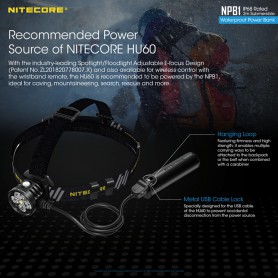 HOCO, Nitecore NPB1 5000mAh Powerbank IP65 Waterproof, Powerbanks, NPB1