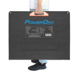 PowerOak - S370 SunPower Portable Solar Panel 370W 36V - Solar Panels - PO-S370