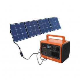 PowerOak - PowerOak Bluetti EB55 537Wh solar AC/DC generator - Energy storage - EB-EB55