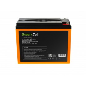 Green Cell - Green Cell LiFePO4 12.8V 38Ah battery with charger - LiFePO4 battery - GC164-CAV14