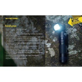 OLIGHT, Nitecore MT21C Rechargeable Flashlight runtime 700 hours, Flashlights, MT21C